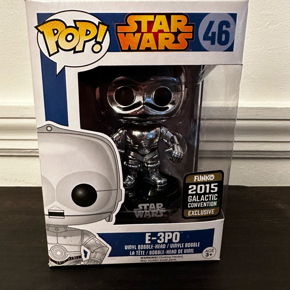 STAR WARS Funko Pop 2015 Galactic Con exclusive E-3P0